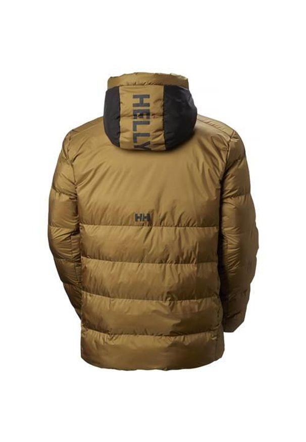 Kurtka uniwersalna męska Helly Hansen Park Puffy Parka. Typ kołnierza: kaptur. Kolor: żółty. Materiał: syntetyk