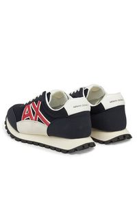 Armani Exchange Sneakersy XUX263 XV942 U661 Granatowy. Kolor: niebieski. Materiał: materiał #2