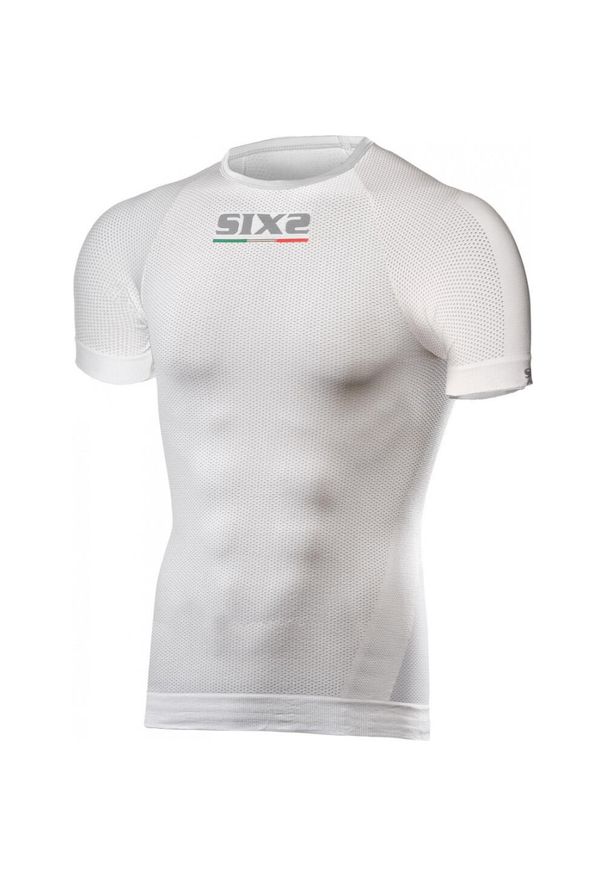 SIXS - Podkoszulek rowerowy TS1. Kolor: biały. Materiał: skóra
