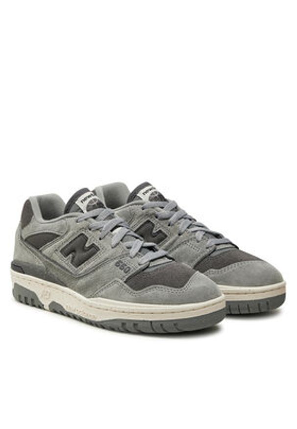 New Balance Sneakersy BBW550RE Szary. Kolor: szary. Materiał: zamsz, skóra
