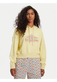 Billabong Bluza All Time EBJFT00146 Żółty Boxy Fit. Kolor: żółty. Materiał: bawełna