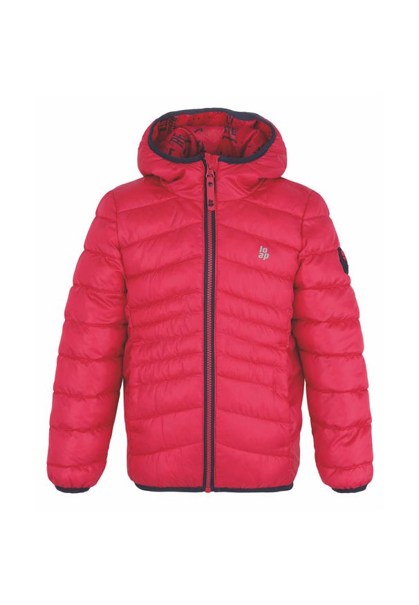 GLOMEX - Glemo Loaf Intermo dziecięca kurtka zimowa 116 — hydrofobowa. Kolor: fioletowy. Sezon: zima