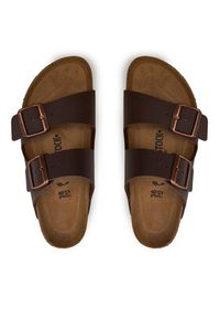 Birkenstock Klapki Arizona 0051703 Brązowy. Kolor: brązowy. Materiał: skóra #7