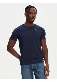 Robe di Kappa T-Shirt Luc 611187W Granatowy Regular Fit. Kolor: niebieski. Materiał: bawełna