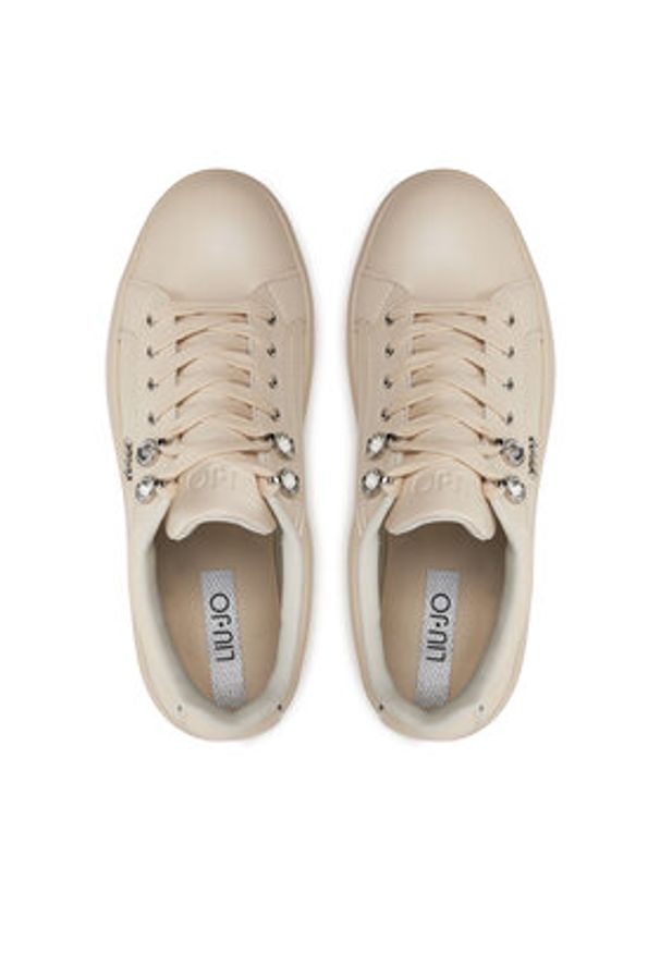 Liu Jo Sneakersy Selma 11 BF4073 P0102 Beżowy. Kolor: beżowy. Materiał: skóra