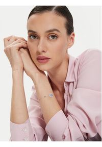 Michael Kors Bransoletka MKC1690CZ040 Srebrny. Materiał: srebrne. Kolor: srebrny #4