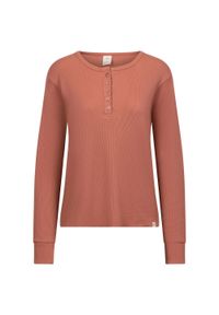 TRESPASS - Damska Bluzka Z Długim Rękawem Morvenna. Kolor: szary. Długość rękawa: długi rękaw. Długość: długie #1