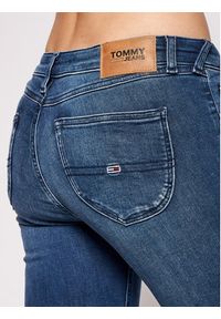 Tommy Jeans Jeansy Sophie DW0DW09214 Granatowy Skinny Fit. Kolor: niebieski