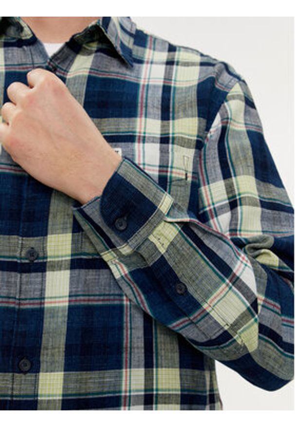 Wrangler Koszula 112350395 Kolorowy Regular Fit. Materiał: bawełna. Wzór: kolorowy
