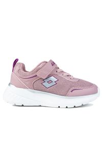 LOTTO - Buty dla dziewczynki do chodzenia Lotto EXERTIV K. Kolor: biały, wielokolorowy, różowy. Sport: turystyka piesza