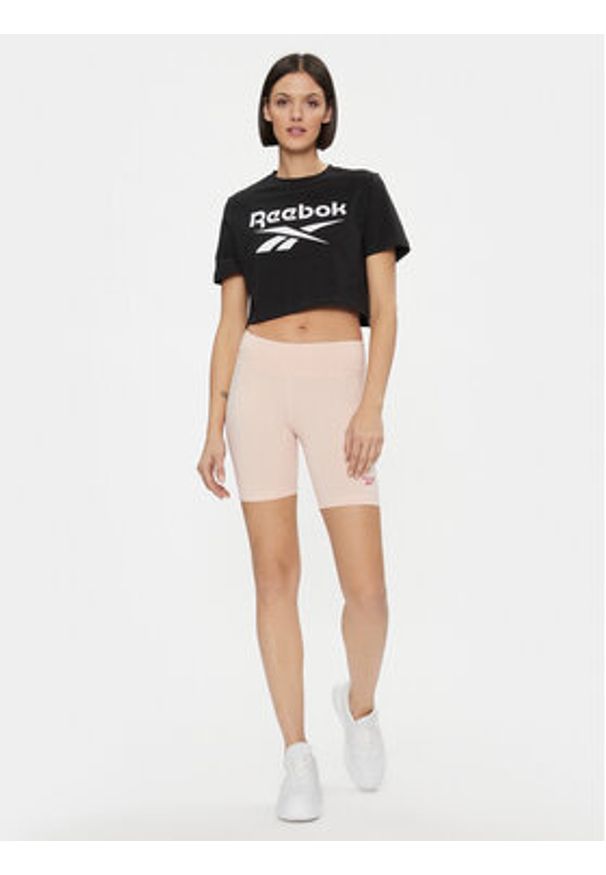 Reebok Szorty sportowe IM4079 Różowy. Kolor: różowy. Materiał: bawełna