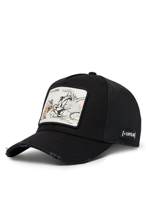 CapsLab - Czapka z daszkiem Capslab. Kolor: czarny