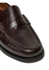 TOMMY HILFIGER - Tommy Hilfiger Mokasyny FM0FM05362 Brązowy. Kolor: brązowy. Materiał: lakier, skóra