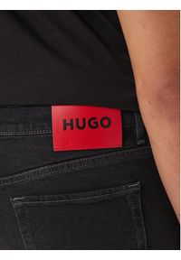 Hugo - HUGO Szorty jeansowe 50561639 Szary Tapered Fit. Kolor: szary. Materiał: bawełna #3
