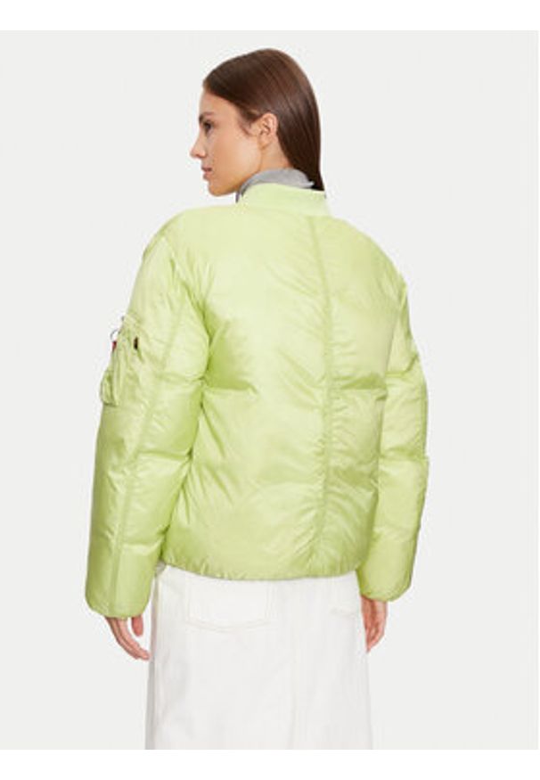 Alpha Industries Kurtka bomber 148004 Zielony Regular Fit. Kolor: zielony. Materiał: syntetyk