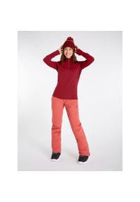 Bluza damska Protest FABRIZ 1/4 zip top. Kolor: czerwony. Materiał: polar. Sezon: zima. Sport: narciarstwo