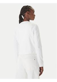 Liu Jo Kurtka jeansowa UA6260 D0275 Biały Regular Fit. Kolor: biały. Materiał: bawełna #5