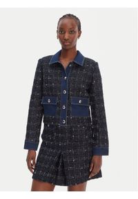 Morgan Marynarka 261-VINCA Granatowy Regular Fit. Kolor: niebieski. Materiał: syntetyk #1