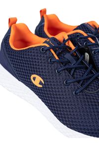 Champion Sneakersy "Sprint" | S21428 | Sprint | Mężczyzna | Granatowy, Pomarańczowy. Nosek buta: okrągły. Kolor: niebieski, wielokolorowy, pomarańczowy. Materiał: materiał. Wzór: aplikacja. Sport: bieganie #3