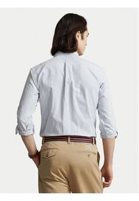 Polo Ralph Lauren Koszula 710792041004 Błękitny Custom Fit. Typ kołnierza: polo. Kolor: niebieski. Materiał: bawełna #7