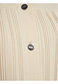DKNY Sukienka koszulowa DD4A1351 Beżowy Regular Fit. Kolor: beżowy. Materiał: syntetyk. Typ sukienki: koszulowe