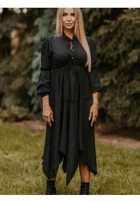 Sukienka Model Inga Black - Jersa. Styl: elegancki