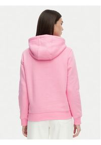 Tommy Jeans Bluza Flag DW0DW19958 Różowy jasny Regular Fit. Kolor: różowy. Materiał: bawełna #4