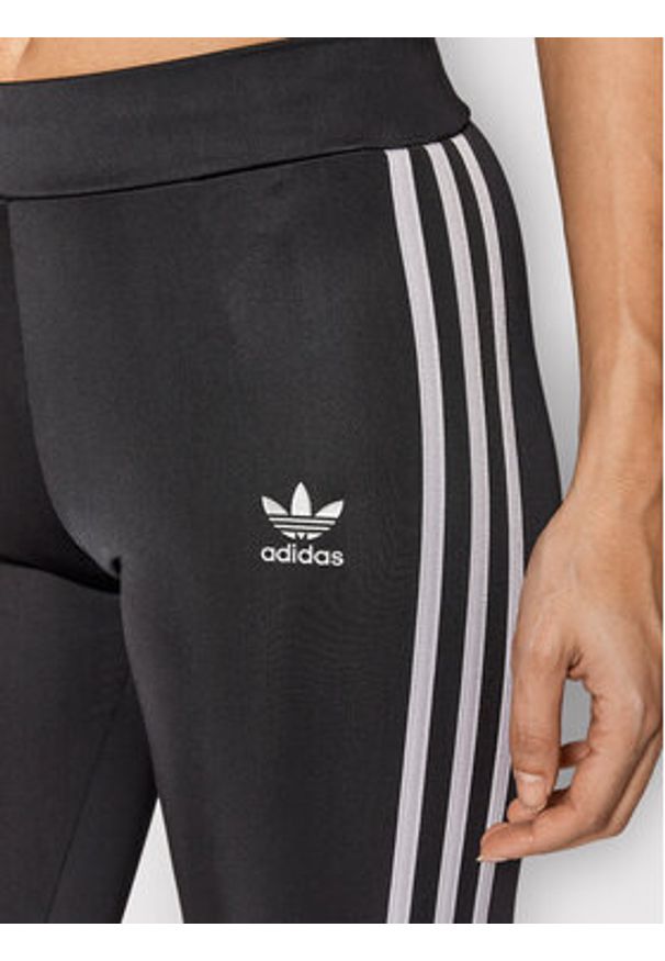 Adidas - adidas Legginsy adicolor Classics HF7536 Czarny Slim Fit. Kolor: czarny. Materiał: syntetyk