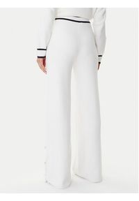 Liu Jo Sport Spodnie dzianinowe TF5252 MS59L Écru Regular Fit. Materiał: syntetyk. Styl: sportowy #3