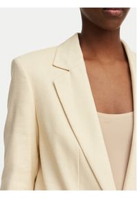 Hugo - HUGO Marynarka Anetali 50560000 Beżowy Oversize. Kolor: beżowy. Materiał: syntetyk #4