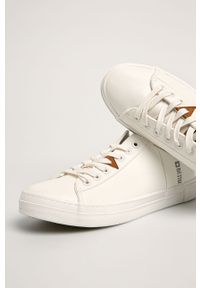 Big-Star - Big Star - Tenisówki. Nosek buta: okrągły. Zapięcie: sznurówki. Kolor: biały. Materiał: syntetyk, materiał, skóra ekologiczna, guma. Szerokość cholewki: normalna #2