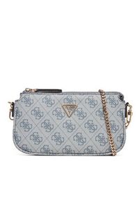 Guess Torebka Noelle II Mini HWBG96 72710 Niebieski. Kolor: niebieski. Materiał: skórzane