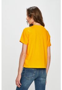 Lee - LEE CROPPED GRAPHIC DAMSKI T-SHIRT KOSZULKA RADIANT YELLOW L44TEPLG 112109987 #4