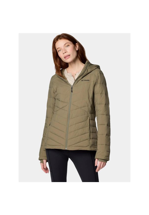 columbia - Kurtka Zimowa Damska Columbia Joy Peak II. Kolor: zielony. Sezon: zima. Sport: turystyka piesza