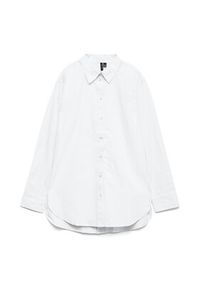 Vero Moda Koszula Elina 10336329 Biały Loose Fit. Kolor: biały. Materiał: bawełna #5