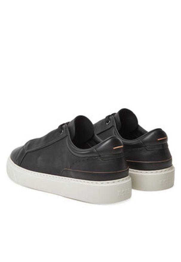 BOSS Sneakersy Gary 50546231 Czarny. Kolor: czarny. Materiał: skóra