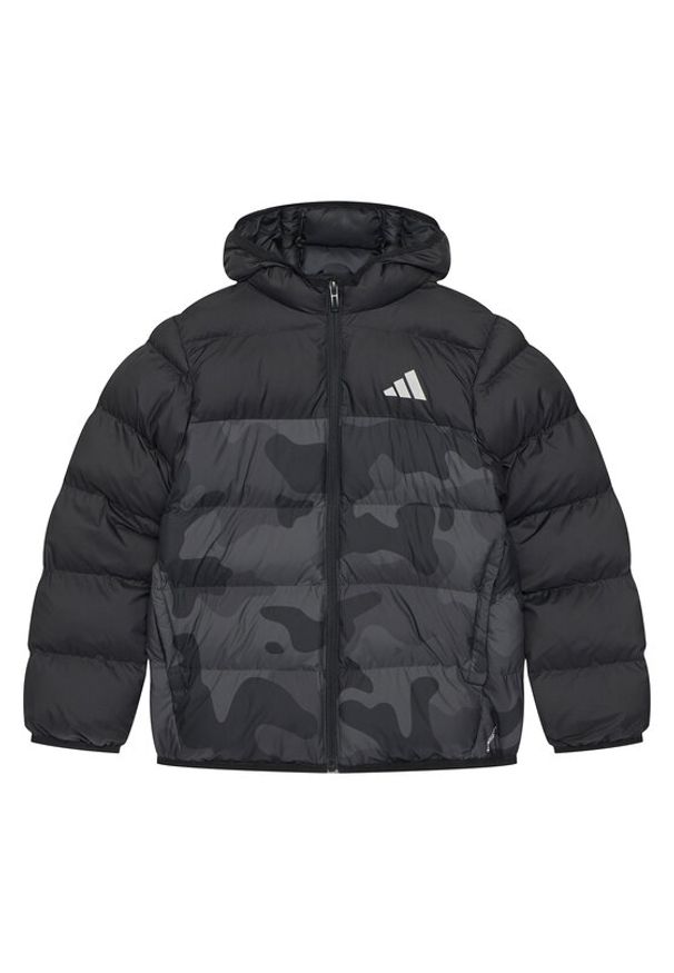 Adidas - adidas Kurtka zimowa JL7399 Czarny Regular Fit. Kolor: czarny. Materiał: syntetyk. Sezon: zima