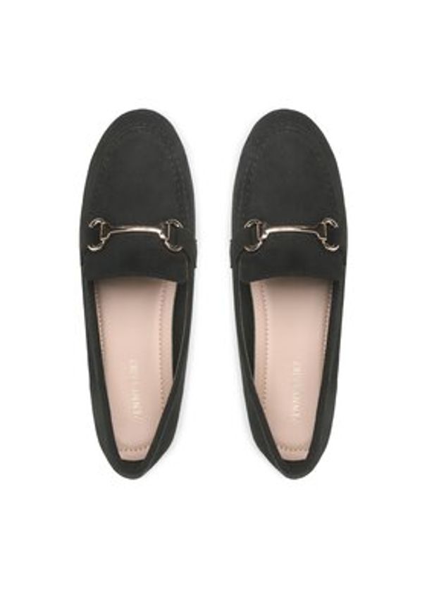 Jenny - JENNY Lordsy WS2305-01 Czarny. Kolor: czarny. Materiał: materiał