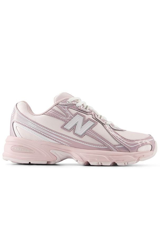 Buty młodzieżowe New Balance G7405GL - różowe. Kolor: różowy. Materiał: materiał, syntetyk. Szerokość cholewki: normalna. Sezon: lato. Sport: turystyka piesza, fitness