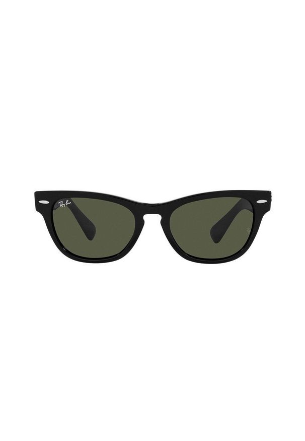 Ray-Ban - Okulary przeciwsłoneczne LARAMIE. Kolor: czarny