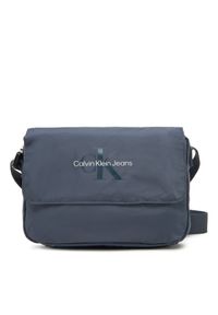 Calvin Klein Jeans Saszetka Sport Essentials Ut Flap Cb22 LV04G3031G Granatowy. Kolor: niebieski. Materiał: materiał