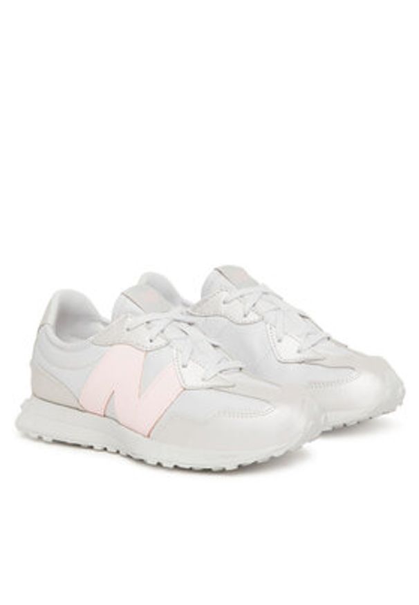 New Balance Sneakersy GS327WP Szary. Kolor: szary. Materiał: materiał