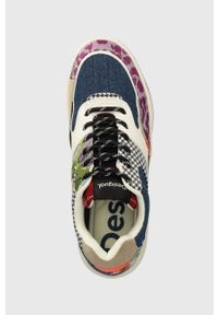 Desigual sneakersy 23WSKA08.9019. Nosek buta: okrągły. Zapięcie: sznurówki. Materiał: guma #4