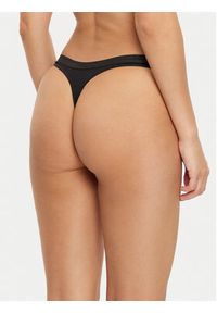 Calvin Klein Underwear Komplet 3 par stringów Thong 3pk 000QD5244E Kolorowy. Materiał: bawełna. Wzór: kolorowy