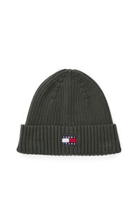 Tommy Jeans Czapka Heritage Core AM0AM13669 Zielony. Kolor: zielony. Materiał: materiał, bawełna