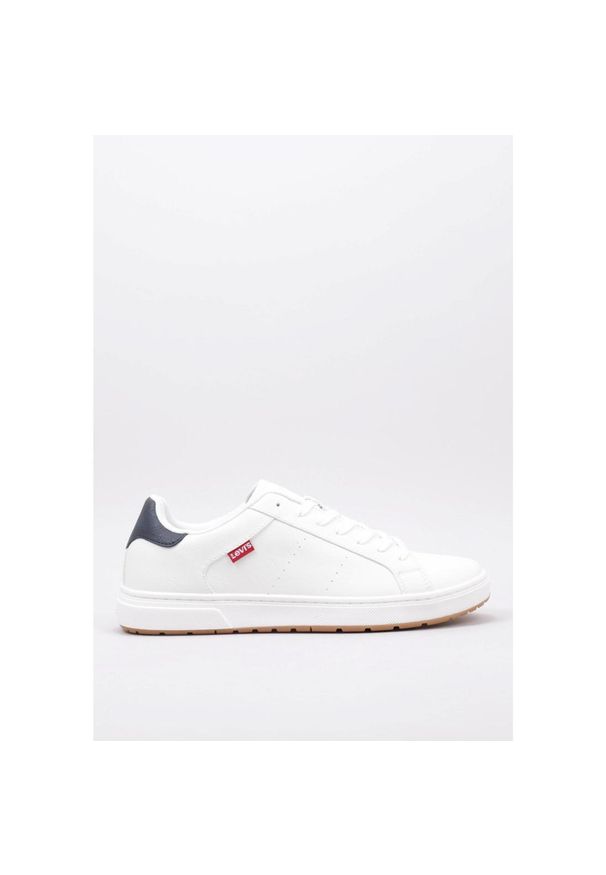 Levi's® - Tenisówki Levi's Model Piper Kolor Biały. Kolor: biały. Materiał: tkanina, syntetyk