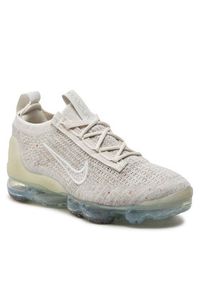 Nike Sneakersy W Air Vapormax 2021 Fk DJ9975 001 Beżowy. Kolor: beżowy. Materiał: mesh, materiał