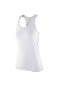 SPIRO - Damska Koszulka Bez Rękawów Impex Softex. Kolor: biały. Długość rękawa: bez rękawów #1