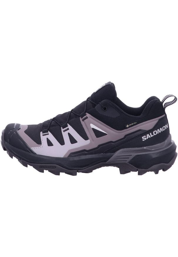 salomon - Buty trekkingowe damskie Salomon X Ultra 360 Gtx. Zapięcie: sznurówki. Kolor: wielokolorowy. Materiał: guma, syntetyk, materiał. Szerokość cholewki: normalna. Technologia: Gore-Tex. Styl: sportowy. Sport: turystyka piesza