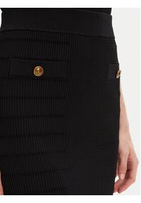 Guess Spódnica midi W5YD66 Z0130 Czarny Slim Fit. Kolor: czarny. Materiał: wiskoza #3